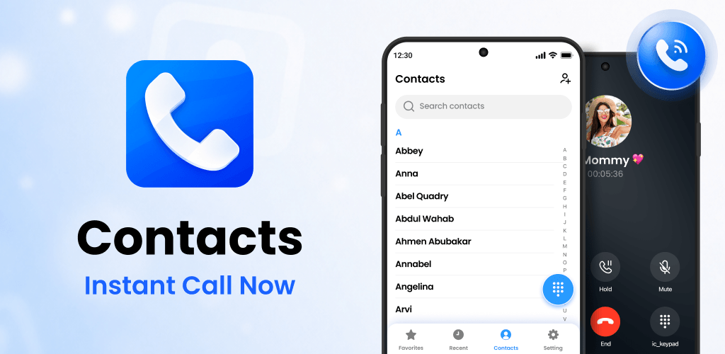Contacts app banner
